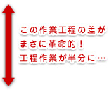 ���̍�ƍH���̍����܂��Ɋv���I�I�H����Ƃ������Ɂc