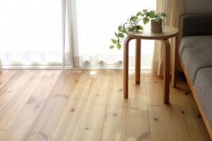 無垢フローリングの部屋