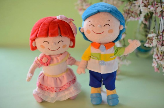 アトピッコハウスのキャラクター・オハナとマール