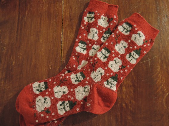 クリスマスの靴下
